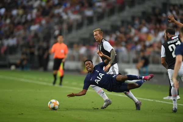 Kallang-singapore-21jul2019: Kyle Walker-Peters # 16 Tot oyuncusu