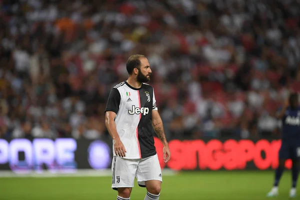 Kallang-singapore-21jul2019:Gonzalo Gerardo Higuain #21 player o — 스톡 사진