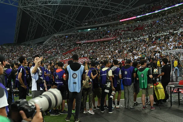 Kallang-singapore-22019年7月21日: icc201中の撮影者 — ストック写真