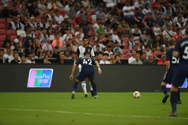 Kallang-singapore-21luglio2019: giocatore della Juventus in azione durante — Foto Stock