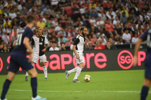 Kallang-singapore-21luglio2019: Gonzalo Gerardo Higuain # 21 giocatore o — Foto Stock