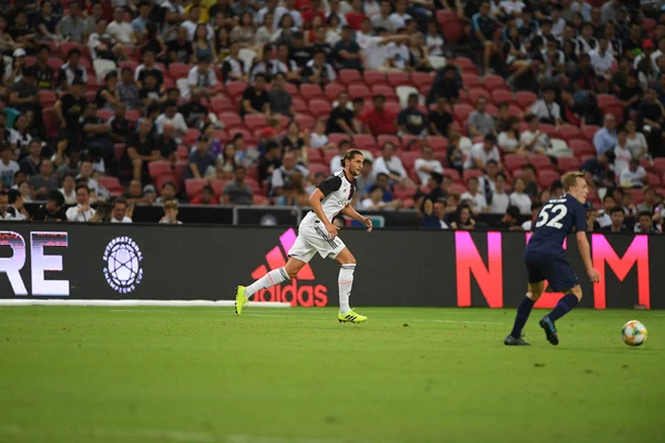 Kallang-singapore-21luglio2019: giocatore della Juventus in azione durante — Foto Stock