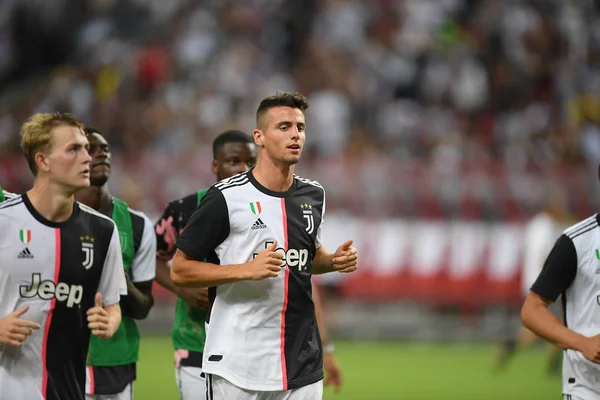 Kallang-singapore-21julho 2019: jogador de Juventus coolling break du — Fotografia de Stock