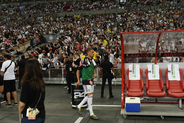 Kallang-singapore-21jul2019: hráč Juventusu v akci během — Stock fotografie