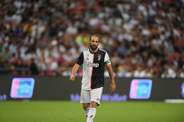 Kallang-singapore-21jul2019:Gonzalo Gerardo Higuain #21 player o — 스톡 사진