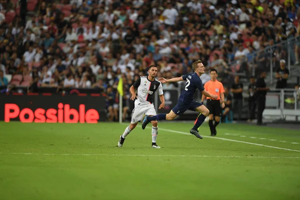 Kallang-singapore-21jul2019:player of Juventus in action during — Stock Photo, Image