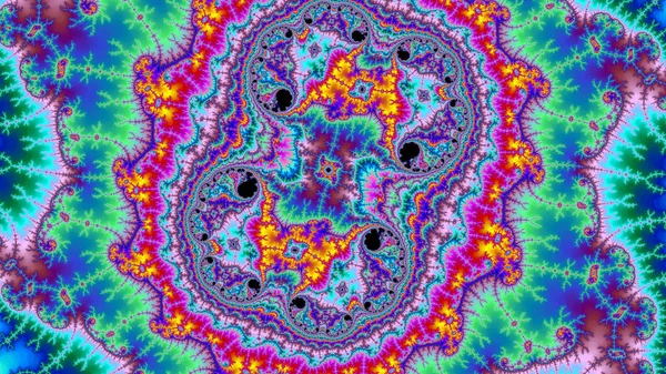 Digitale Universum Verbazingwekkend Abstracte Kleurrijke Achtergrond Fractal Hoge Resolutie Zeer — Stockfoto