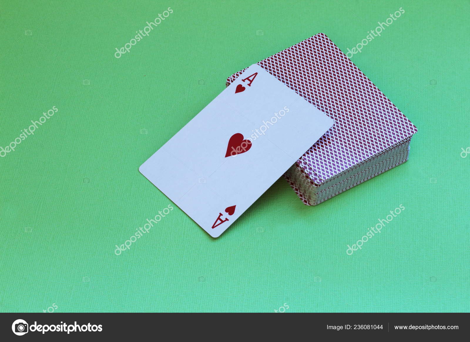 Deck Cartas Baralho Cartao Baralho Como Cartao Incomum Para Dia Fotografias De Stock C Max85k 236081044