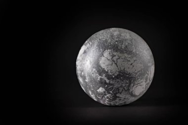 Ayaz desenli cam küre.