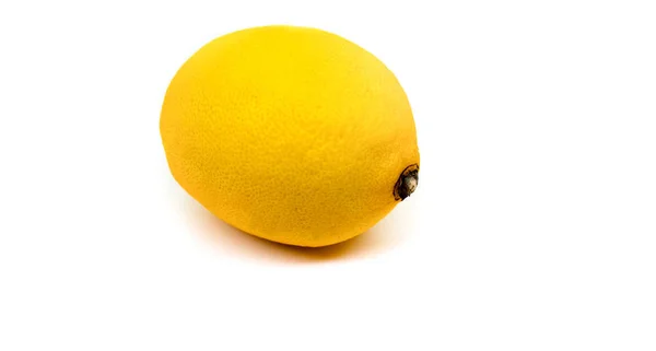 Citron Isolé Sur Fond Blanc — Photo