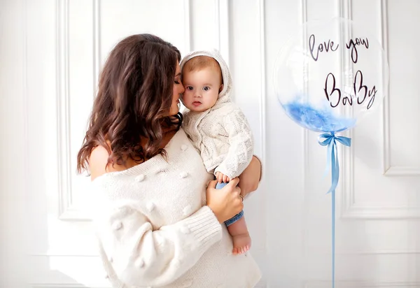 Donna Con Bambino — Foto Stock