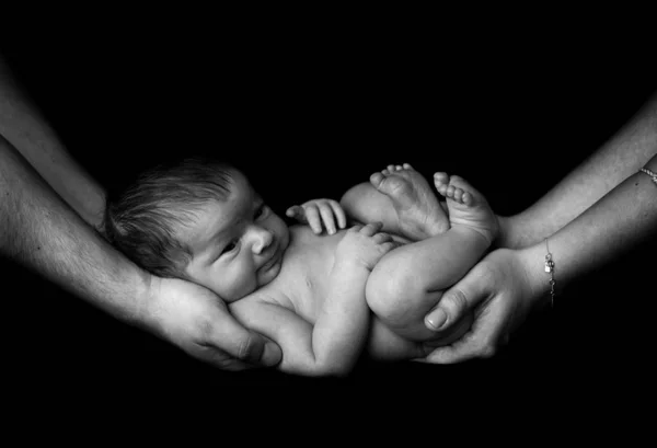 Ellerin Yeni Doğmuş Bebeği Tutsun — Stok fotoğraf