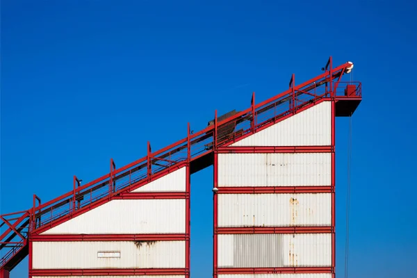 Chariot Ferroviaire Industriel Plan Caoutchouc — Photo