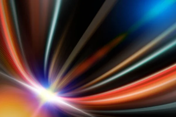 Abstract Line Light Multi Color Background — Stock Photo, Image