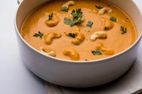 Malai Kofta Curry Mughlai Special Recipe Served Bowl Selective Focus — Stock Photo, Image