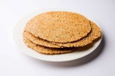 Roti veya Tilgul rotla veya papdi til