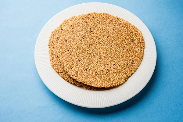 Roti veya Tilgul rotla veya papdi til