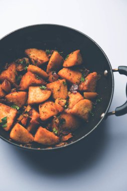 Masala Idlies - Domates ketçap ile artık ile tembel tembel kullanılarak yapılan Hindistan aperatif servis Güney kızarmış. seçici odak