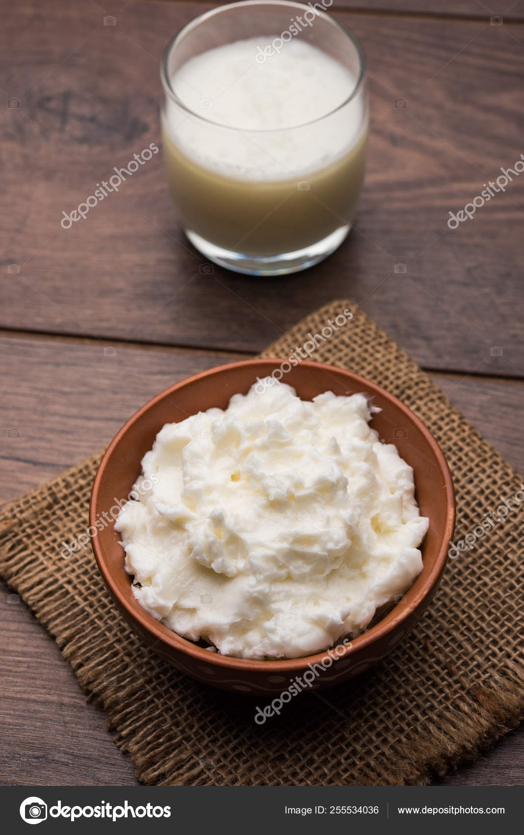 Homemade White Butter Makhan Makkhan Hindi Served Bowl Selective