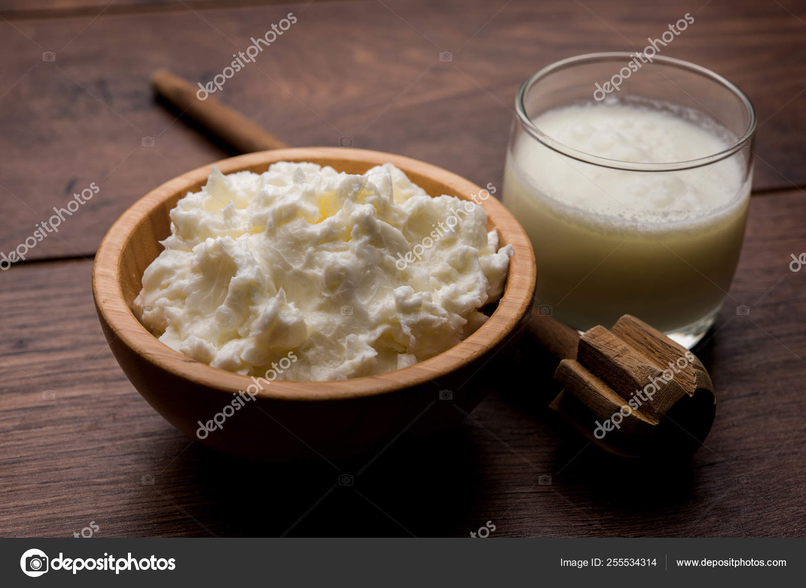 Homemade White Butter Makhan Makkhan Hindi Served Bowl Selective