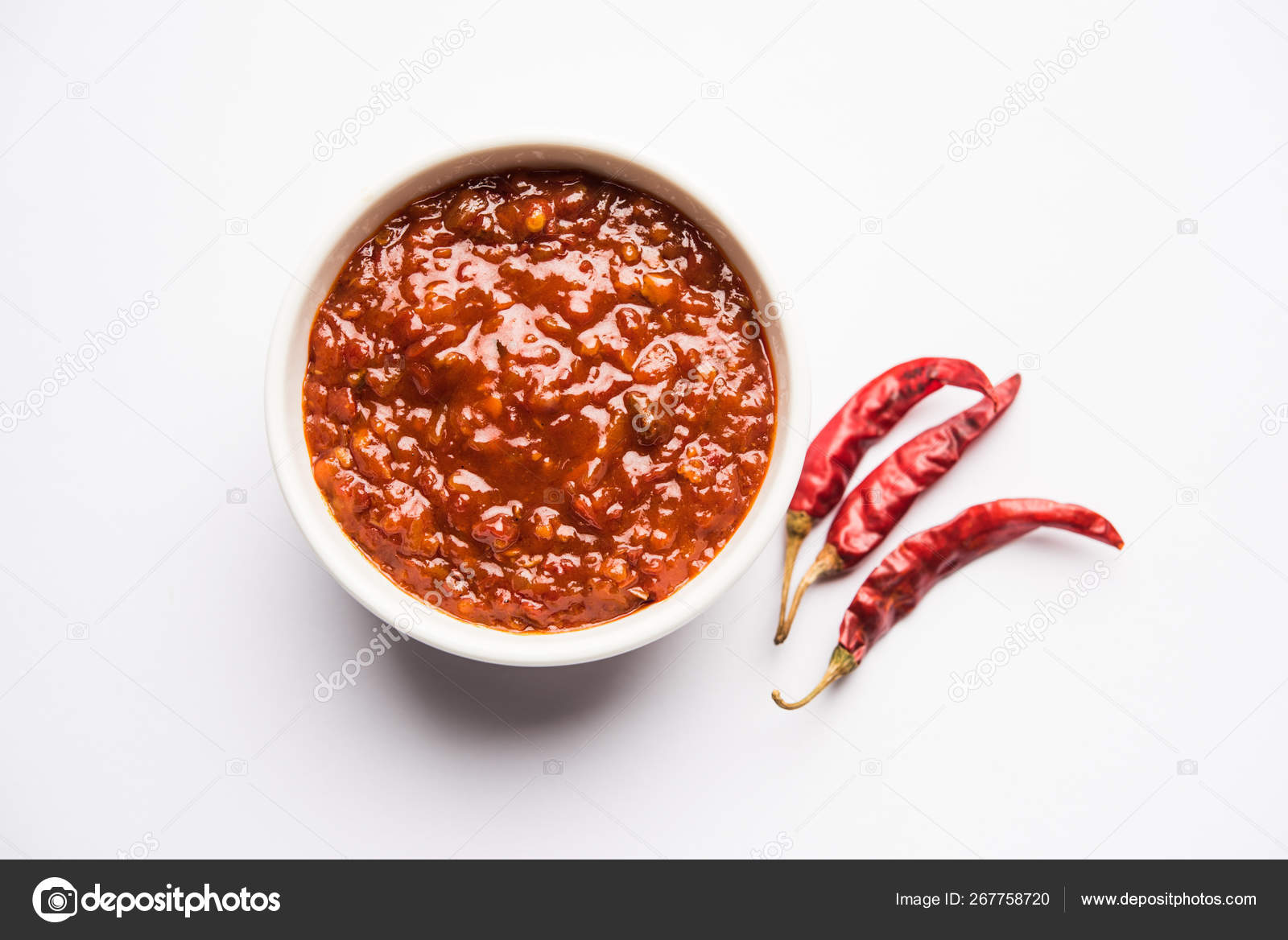 Schezwan Sauce Szechuan Chutney Important Ingredient Chinese Recipe