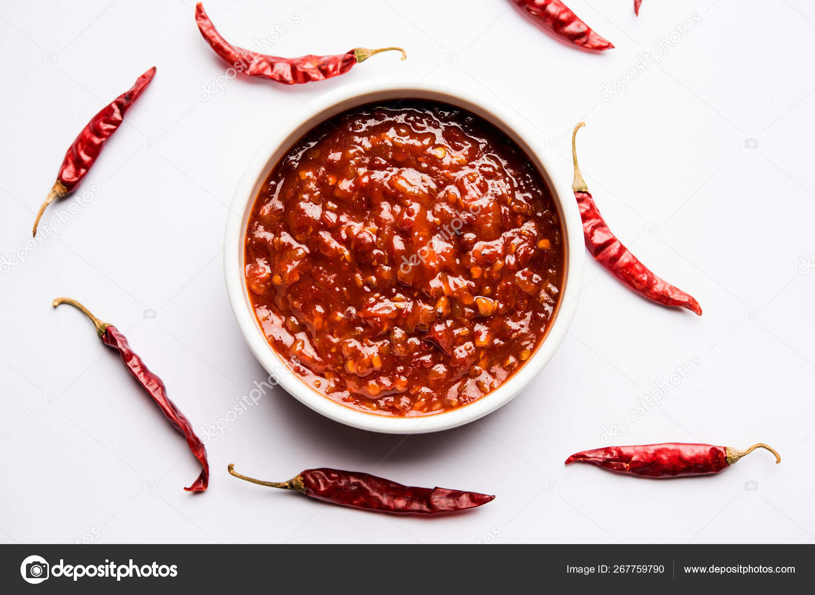 Schezwan Sauce Szechuan Chutney Important Ingredient Chinese Recipe