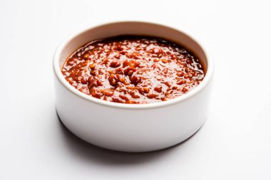 Soslu Bebek Mısır Mançurya - popüler Hindi-çin tarifi. seçici odaklama