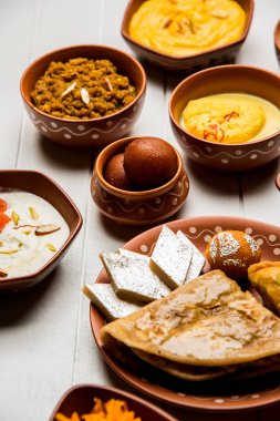 terracotta kase Hint Tatlı / mithai grubu