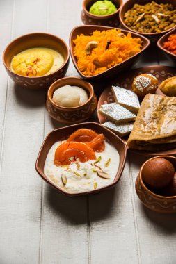 terracotta kase Hint Tatlı / mithai grubu