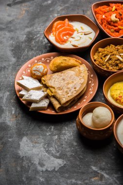 terracotta kase Hint Tatlı / mithai grubu