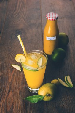 Aam Panna / panha veya Tuzlu ve tatlı Yeşil Mango Suyu