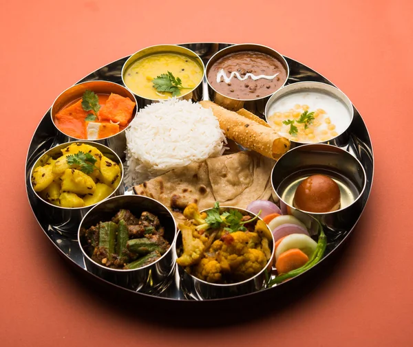 Indian Food Platter Hindu Veg Thali Selective Focus Stock Photo By indian-food-platter-hindu-veg-thali-selective-focus-stock-photo-by