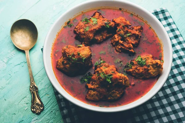 Lauki Kofta Curry Aus Flaschenkürbis Oder Doohi Serviert Einer Schüssel — Stockfoto