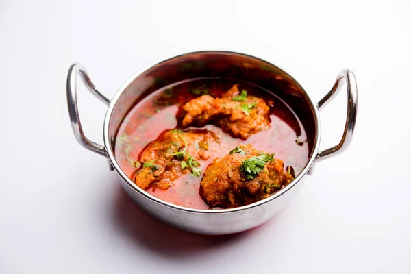 Lauki Kofta Curry Aus Flaschenkürbis Oder Doohi Serviert Einer Schüssel — Stockfoto