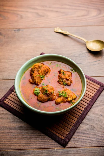 Lauki Kofta Curry Gemaakt Met Behulp Van Bottel Gourd Doodhi — Stockfoto