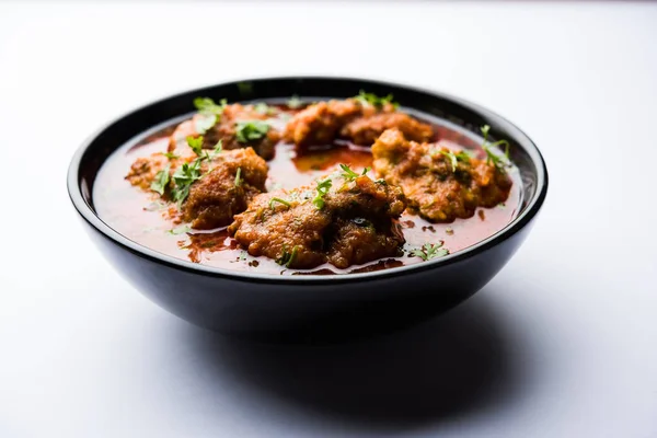 Lauki Kofta Curry Készült Bottel Gourd Vagy Doodhi Szolgált Egy — Stock Fotó