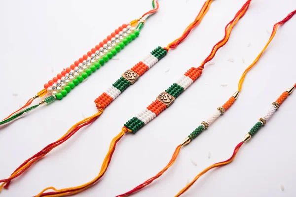 Tricolour Rakhi for Independence Day / Raksha Bandhan which is on the Same Day in 2019