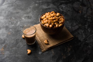 Kaju / Kaju şekil bisküvi çocukluk tapopüler oldu, sıcak çay ile en iyi tadı