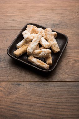 Maida Petha şeker şurubu kaplama ile Mısır Unu kullanılarak yapılan