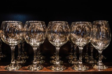 Copas de cristal para cocteles