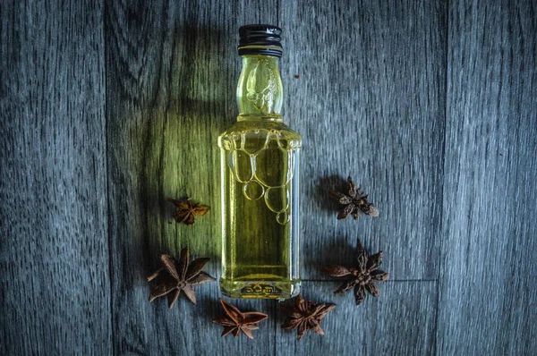 star anise and oil