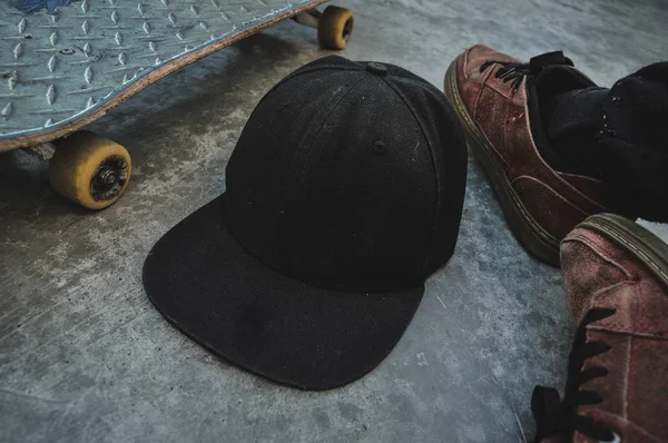 kaykay parkında nesneler