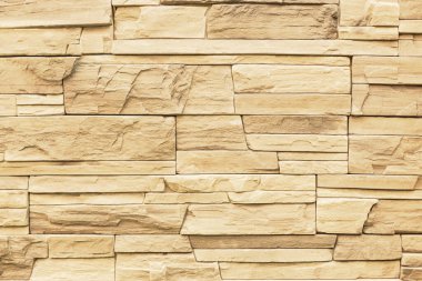 Altın büyük dekoratif tuğla, doku, arkaplan