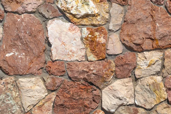 Texture Del Muro Grandi Pietre Granito — Foto Stock