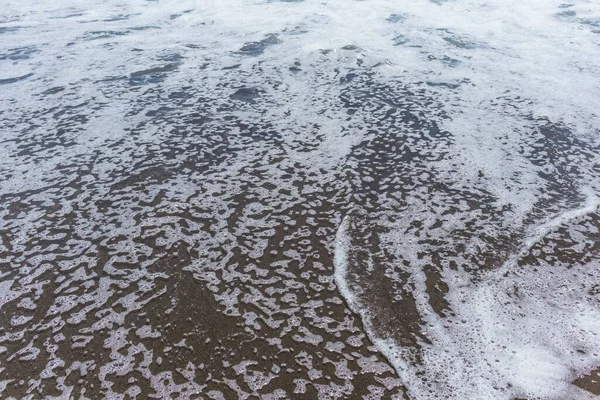 Texture Foamy Wave Beach Background — Stock Photo, Image