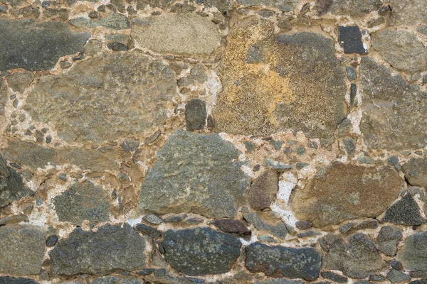 異なる石 質感からの壁 — ストック写真