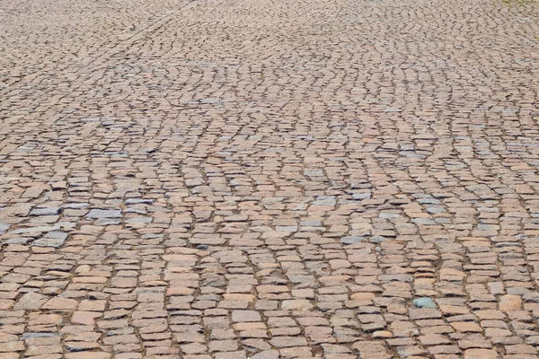 草のない石畳の道 — ストック写真
