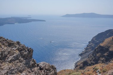 Santorini büyüleyici manzarası