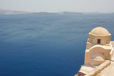 Santorini büyüleyici manzarası