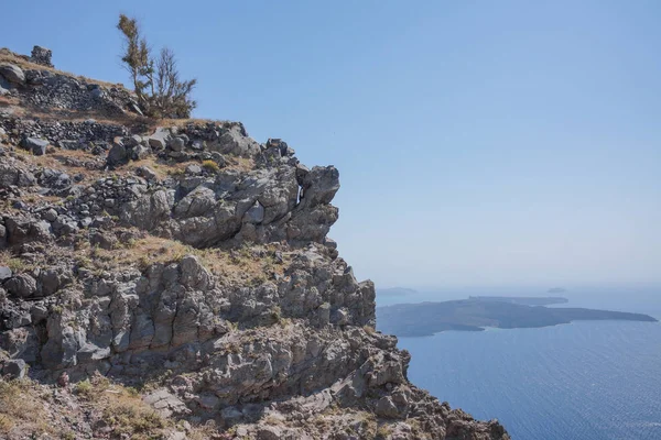 Vistas Encantadoras Santorini — Foto de Stock